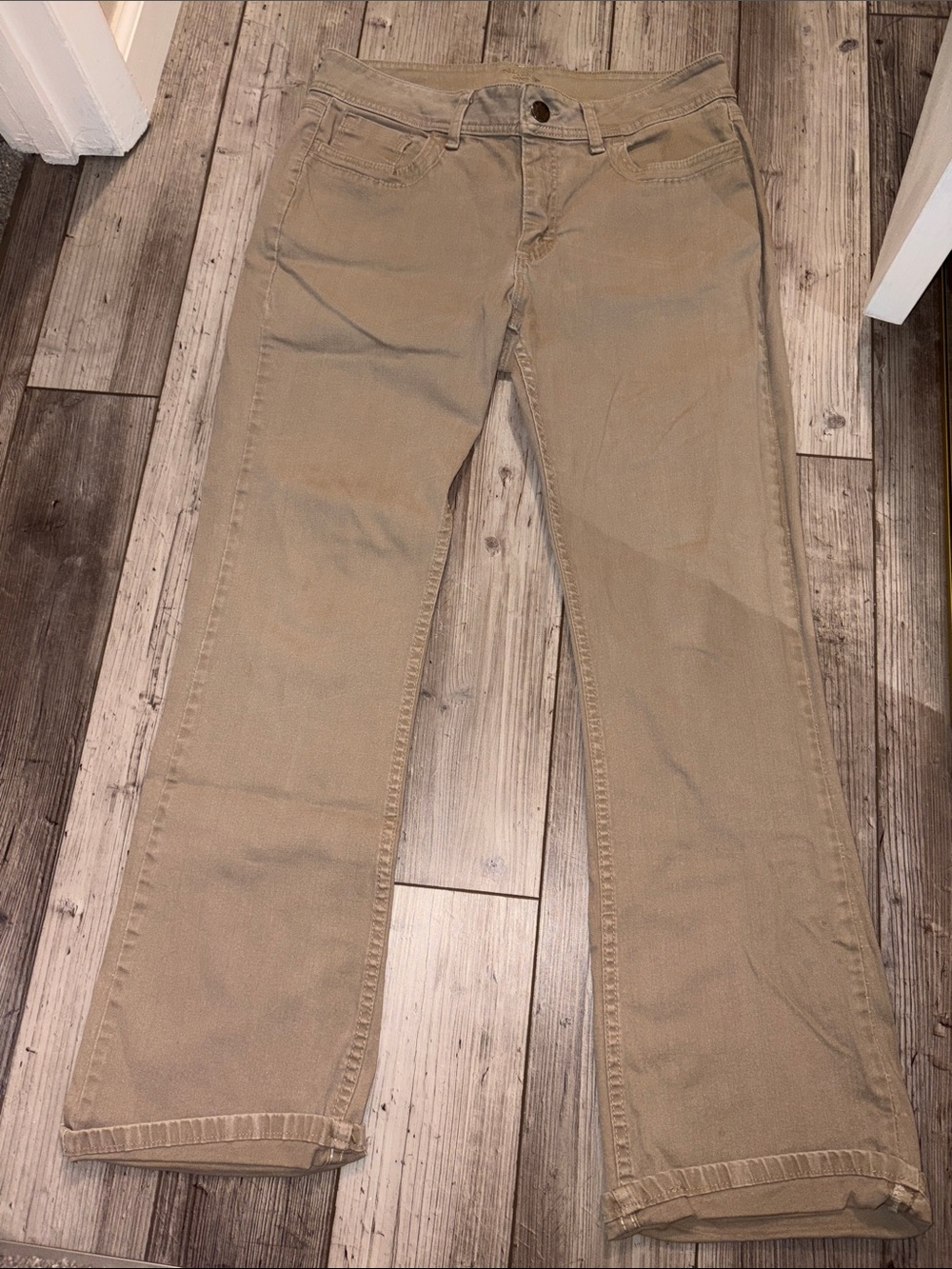 Women’s Riders by Lee Casua Jeans in Khaki